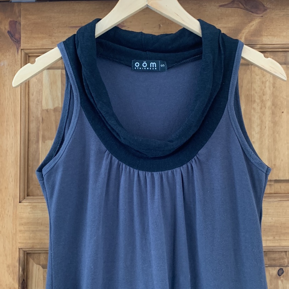 Oöm Ethikwear organic cotton dark grey dress size Small - Picture 3 of 6